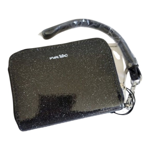 New Marc Tetro Sparkle Black Schnauzer Dog Small Wallet - Picture 3 of 3